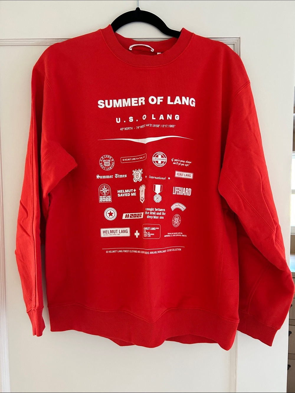 Helmut Lang sweatshirt